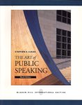 Lucas, Stephen A. - The art of public speaking. International edition. With Student CD-Rom guidebook.