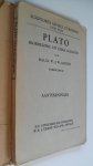 Koster Prof. Dr.W.J.W. - Plato       bloemlezing uit enige dialogen