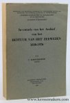 Vleeschouwers, C. - Inventaris van het Archief van het bestuur van het zeewezen 1830-1976.