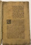 [Balen, Pieter Gerard van] - Legal document 1762 | Memorie [van de magistraat van 's-Gravenhage] tegens de missive van de praesident en raden van den Hove van Holland in dato 18-12-1761, houdende der zelver berigt op de requeste door schout, burgemeesteren en schepenen va...
