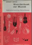Herbert Gerigk Nederlandse bewerking  van Hennie Schouten - Woordenboek der Muziek
