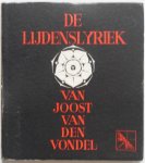 Werps H.J. verzameld, inleiding Houwink Roel - Met een boekske in een hoekske Libellen serie nr 386 De lijdenslyriek van Joost van den Vondel
