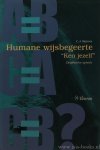 RIJNVOS, C.J. - Humane wijsbegeerte. 'Ken jezelf'. Delphische spreuk.