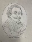  - Hugo Grotius, portrait of Hugo de Groot.