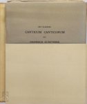 A.J.J. Delen 213302, M. C.S.U. Meertens - Canticum Canticorum. Het blokboek Canticum Canticorum als grapisch kunstwerk Het blokboek Canticum Canticorum als godsdienstig kunstwerk