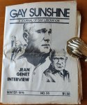  - Gay Sunshine: A Journal of Gay Liberation, No. 35. Winter 1978.