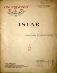 Indy, Vincent d`: - [Op. 42] Istar. Variations symphoniques. Op: 42. Pianonos à 2 mains [Gustave Samazeilh]