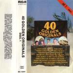Diverse zangers & zangeressen - 40 golden originals - deel 1  ( VR41018)