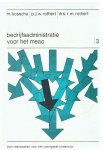 Bosscha, M / Rothert, PJW en Drs. RM - Bedrijfsadministratie voor het Meao 3