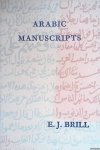 Koningsveld, P.S. van - Localities and dates in Arabic manuscripts. Descriptive catalogue of a collection of Arabic manuscripts in the possession of E. J. Brill Koningsveld, P.S. van - Localities and dates in Arabic manuscripts. Descriptive catalogue of a collection of Arabic manuscripts in the possession of E. J. Brill