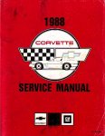  - 1988 Corvette Service Manual