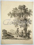 KIERDORFF, FRANCISCUS, - Landscape with family