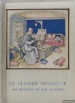 Delaisse, L.M.J. - De Vlaamse miniatuur. Het mecenaat van Filips de Goede, 1445-1475. Tentoonstelling georganiseerd ter gelegenheid van de 400ste verjaardag der stichting van de Koninklijke Bibliotheek van Filips II, 12 april 1959