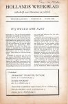 K.L. Poll (redactie) - Hollands Weekblad, tweede jaargang, nummer 54, 25 mei 1960