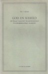 Oranje, L - God en Wereld: De vraag naar het transcendentale in Schleiermachers 'Dialektik'