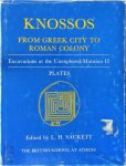 L. H. Sackett - Knossos from Greek City to Roman Colony Excavations at the Unexplored Mansion II: Plates