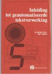 Berends-de Vries, D. - Inleiding tot geautomatiseerde tekstverwerking