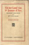 Maas, P.M. - Uit het land van Ste Jeanne d'Arc - Fransche leescursus - 1ste deeltje