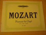 Mozart; W.A. - Phantasie fur Orgel - f moll K.V. 608 Mozart; W.A. - Phantasie fur Orgel - f moll K.V. 608