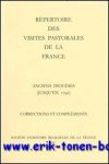 M. Venard; - Repertoire des visites pastorales de la France. Anciens dioceses (jusqu'en 1790)  Corrections et complements,