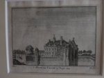 Voorst. - 't Huis het Velde by Voorst, 1743.