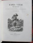 Jules Janin, Paul de Saint-Victor, Edmond Textier, Edmond et Jules de Goncourt. - D'APRÈS NATURE par Gavarni