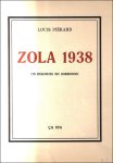 Pi rard, Louis / Zola, Emile - Zola 1938: un discours en Sorbonne
