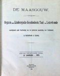collectief - De Maasgouw  Orgaan voor Limburgsche geschiedenis, taal- en Letterkunde zes en twintigste deel  jaargang 1909