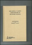 Dondoso, Anton and Harold C. Raley - Jose Ortega y Gasset: A Bibliography of Secondary Sources