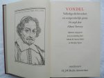 Albert Verwey - Vondel - volledige dichtwerken en oorspronkelijk proza.