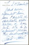 Sorel, Cécile (1872-?): - [Lettre autographe signée]