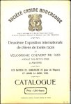 collectief / catalogue - Catalogue des expositions internationales de chiens de toutes races   Anvers