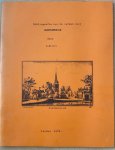Kroon, C. - Bibliografie van de werken over Zoeterwoude door C. Kroon, Leiden 1974, 28 pp.
