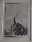 Hoorn. - De Groote Kerk te Hoorn, 1726.