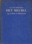 Dr. Anne Berendsen - Het Meubel van Gothiek tot Biedermeier