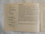 Club van Vrienden van het Franse Chanson. - H.J.H van Dijk, E.Schutte, E.Duncker, R. Bakker en Joke Kool-Smit - Le Plateau - - COMPLETE JAARGANGEN 1961-1962-1963-1964-1965-1966- 1967 -  JUBILEUM NUMMER 10 JAAR LE PLATEAU