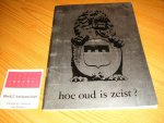 Stolk, A.A.H. (voorwoord) - Hoe oud is Zeist?