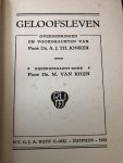 M. Van Rhijn, A.J. Th. Jonker - Geloofsleven, overdenkingen en voordrachten van Prof. Dr. M. Van Rhijn