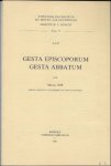 M. Sot - Gesta episcoporum, gesta abbatum