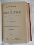 Doorenbos, Dr. W - HANDLEIDING TOT DE GESCHIEDENIS DER LETTERKUNDE, vooral van den nieuweren tijd. Deel 1 + 2 in één band