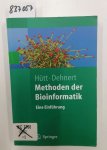 Marc-Thorsten, Hütt und Dehnert Manuel: - Methoden Der Bioinformatik: Eine Einführung (Springer-Lehrbuch) (German Edition)