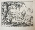 Jan Luyken (1649-1712) - Antique print, etching | Hoey door Heraugiere met krygslift ingenomen en weer verlooren in den jaere MDXCV, published 1684, 1 p.