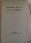 Haan, Jacob Israël de - Liederen