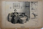 Braakensiek, Johan (1858-1940) - [Original lithograph/lithografie by Johan Braakensiek] Een regeerende klasse en het volk, 27 December 1891, 1 pp.