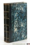 Vincent, A. J. H. / M. Bourdon. - Cours de géométrie élémentaire. Cinquième edition. [ 2 volumes, text and plates ].
