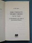 Carr, E.H. (Edward Hallett) - The twenty years' crisis. 1919-1939. An Introduction to the study of International Relations