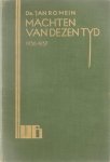 Romein Jan - Machten van dezen tijd 1936-1937