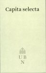 WELLENS, K.C. (voorwoord) - Capita selecta uit de geschiedenis van de Universiteitsbibliotheek Nijmegen.aangeboden aan G.G.A.M. Pijnenborg bij zijn afscheid als bibliothecaris
