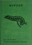 A.K. Vink - Rupsen 30 platen in kleurendruk met 281 afbeeldingen van rupsen en tal van ongekleurde figuren in de tekst.