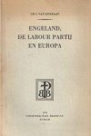 Egeraat, L. van - Engeland, de Labour Partij en Europa.